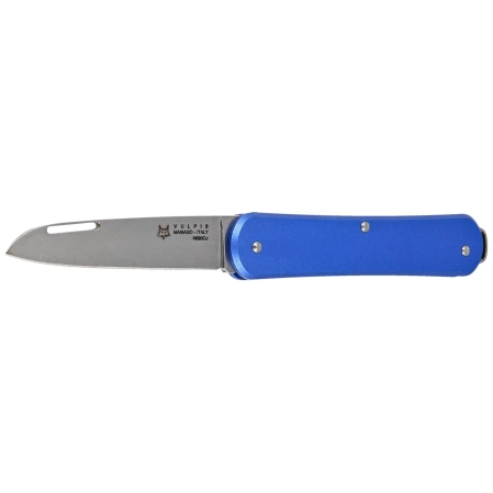 Scyzoryk Fox Vulpis Sky Blue Aluminium, Polished N690Co (FX-VP130 SB)