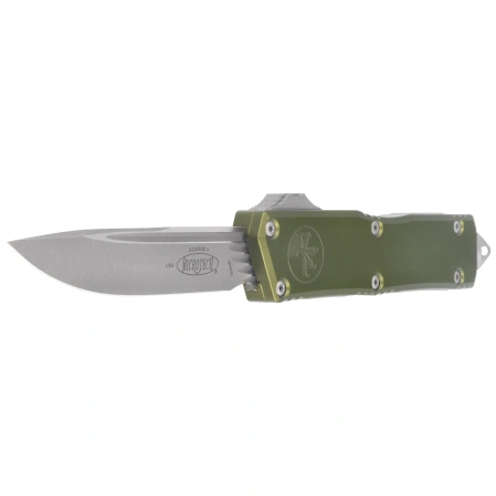 Microtech Scarab II Gen III Executive S/E OD OTF Knife Green Aluminum, Apocalyptic M390MK by Tony Marfione (1176-10APOD)
