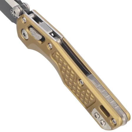 Nóż składany Microtech MSI Ram-Lok Mini S/E Frag Tan Aluminium, Black M390MK by Tony Marfione (210M-1FRTA)