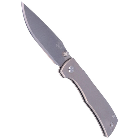 Nóż składany Sandrin Knives Monza Titanium, Raw Finish (SK-SK5)