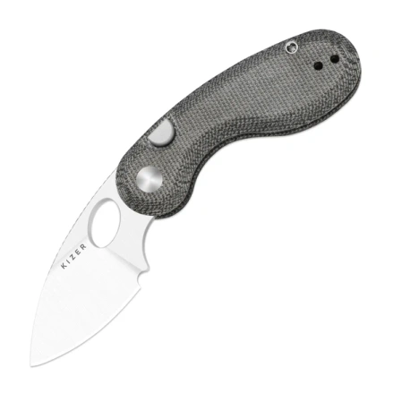 Nóż składany Kizer Microbe Black Norplex UltreX™ Micarta, Satin 14C28N by Maksim Epifantsev (V2742A2)