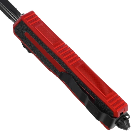 Nóż automatyczny OTF Microtech Scarab II Gen III D/E Red Aluminium, Black M390MK by Tony Marfione (1280-1RD)