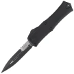 Nóż automatyczny OTF Microtech Hera II Mini Bayonet Black Aluminium, Black M390MK by Tony and Sean Marfione (1701M-1T)