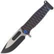Nóż składany Medford USMC FF Black/Blue-Violet ''Diamond Head'' Titanium, BLue HW, Brsh/Blue Clip, Black DLC/Satin S90V by Greg Medford (MK2049PQ-31A6-T2C2-PP)