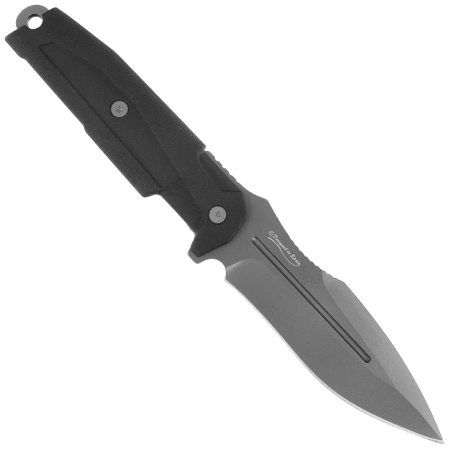Nóż K25 RK-32499 RAH-66 Black Rubber, Titanium 7Cr17Mov