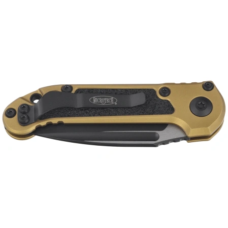 Nóż automatyczny Microtech LUDT Gen III S/E Tan Aluminium, Black M390MK by Tony Marfione (1135-1TA)
