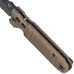 Fox Predator II 2F Full Auto Knife Bronze Aluminium, Black Idroglider Hybrid Cryo (FX-448 AL BR)