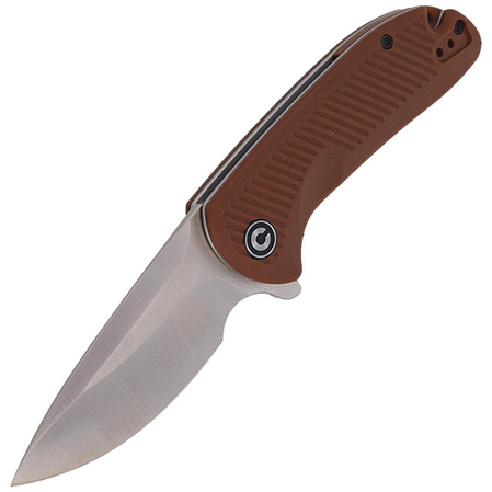 Nóż składany CIVIVI Durus Brown G10, Satin Finish (C906B)