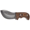 Muela Sioux-10J Knife Brown-Mustard Jute Micarta, Satin 14C28N