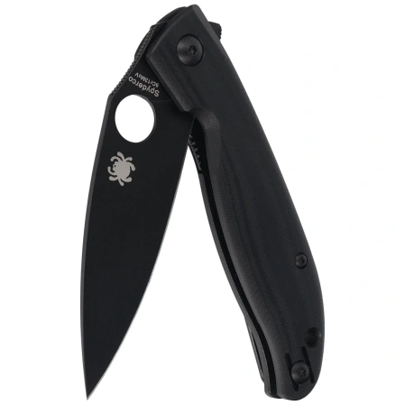 Spyderco Mantra 4 Knife Black G10, Black 8Cr13MoV by Eric Glesser (C274GBBKP)