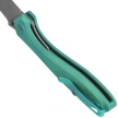 Nóż składany Kubey Ruckus Green Titanium, Beadblasted CPM 20CV by Sherif Manganas (KB314S)