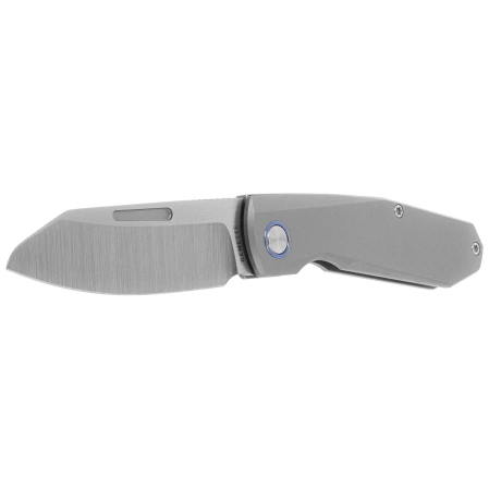 Nóż składany Remette Squirrel Gray Titanium, Manual Fine Grinding Satin M390 (RTDP-G)