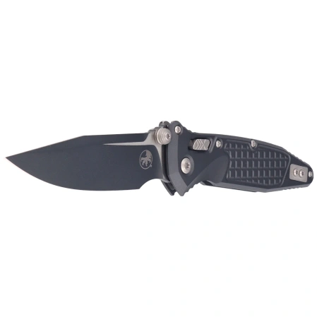 Microtech Socom Ram-Lok S/E Knife Ceracote Sniper Gray Frag Aluminum, Ceracote Sniper Gray M390MK by Tony Marfione (160RL-1FRCSG-Z13)