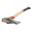 Adler Long Splitter Axe Red/Black Hickory Wood, C45 Carbon Steel (130.0H200A011)