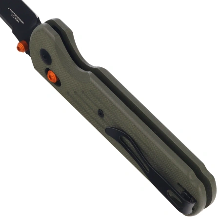 Nóż składany Fox Gabi OD Green G10, Black PVD Niolox (FX-451 FG)