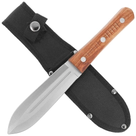 Martinez Albainox Masai Wood Knife, Satin 3Cr13MoV (32535)
