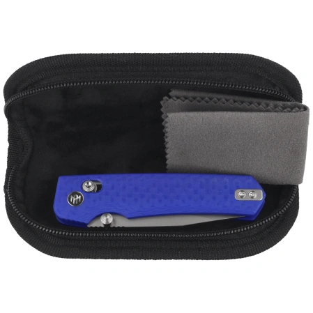 Nóż składany Remette RT-Aurora Blue G10, Ceramic Sandblasting 14C28N (AURA-G3)