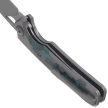 Kizer Ara Knife Gray Titanium / Brittany Blue Camo Carbon, Gray Stonewashed S45VN Jonathan Styles & Paul Munko (Ki3729A2)