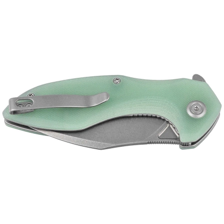 Kubey Nobel Knife Jade G10, Beadblasted 14C26N (KU236M)