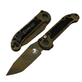 Microtech LUDT Gen III T/E Signature Automatic Knife Badlands Camo Aluminum, Badlands Camo M390MK by Tony Marfione (1136-1TPBNCS-Z4)