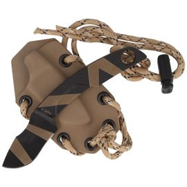 Extrema Ratio N.K.1 Desert Warfare Neck Knife, N690 (04.1000.0123/DW)