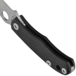 Spyderco Bug Knife Black G10, Satin 12C27 (C133GBKP)