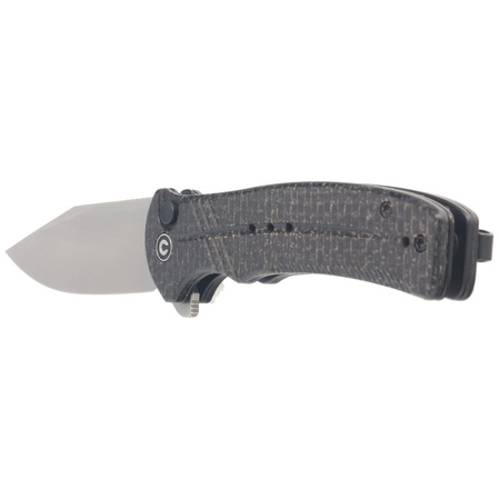 CIVIVI Knife Cogent Black Micarta, Silver Bead Blasted 14C28N (C20038D-7)