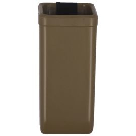 ESP Double-Stack 9 mm / .40 Magazine Pouch with Metal Clip, Khaki (MH-64 KH)