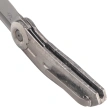 Nóż składany Reate VK-CLU Gray Crystalized Titanium, Hand Rubbed Satin Elmax by Vulpex Knives