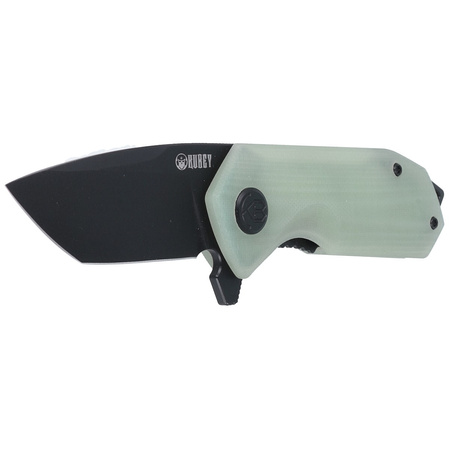 Kubey Campe KU203I Knife Jade G10, Dark Stonewashed D2