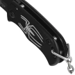 Nóż składany brelok Third Decor Habitat Spider Black Aluminium, Black 420 (N201A)