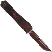 Nóż automatyczny OTF Microtech Ultratech Gen IV T/E Signature Topographic Black-Orange Camo Smooth Aluminium, Topographic Black-Orange Camo M390MK by Tony Marfione (11234-1TPBKORCS)