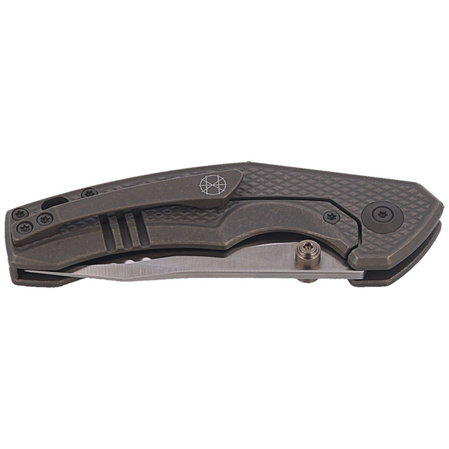 Nóż składany WE Knife Gnar Bronze Titanium, Satin CPM S35V by Matt Degnan (917A)