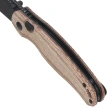Nóż składany Kizer Phoca BD Brown Norplex UltreX Micarta, Black Stonewashed 14C28N (V3781BDA1)