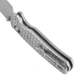 Bestechman Cicada's Wing Knife Mirror Polished Frag Stainless Steel, Stonewashed 10Cr15MoV (BMK06-S-5)