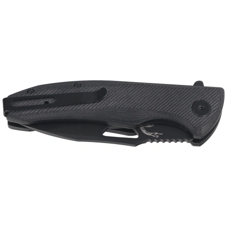 ASP Police Duty ''Battle Rattle'' Knife Black G10, Black PVD AUS-8 (55737)