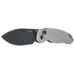 Kizer Phoca CD Knife Light Gray Aluminum, Black Stonewashed 14C28N (V3781CDA2)