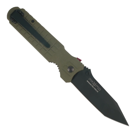Nóż automatyczny Fox Predator Evolution OD Green FRN, Black Idroglider Niolox (FX-449 OD)