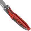 Nóż składany Rike Knife Thor 7 Titanium / Red-Black G10, Satin 154CM (RK-THOR7-BR)