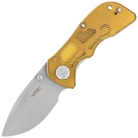 Kubey Karaji KU180H Knife Clear Ultem, Bead Blasted 14C28N