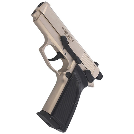 Airgun set 07: Voltran Ekol ES 66C Satin 4.5 mm Pistol, 1500 BBs, 10 CO₂ cartridges, 100 targets