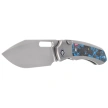Nóż składany Remette Orca Gray Titanium/Ultimate Warrior CamoCarbon, Pearlescent M390 (ORCAUR)
