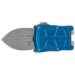 Microtech Exocet II D/E OTF Knife Blue Aluminum, Apocalyptic M390MK by Tony Marfione (1157-10APBL)
