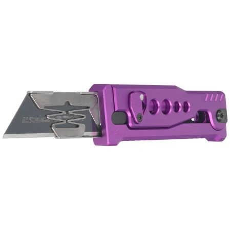 Reate EXO-U V2 Utility Knife Purple Speedhole Aluminum, Stainless Steel