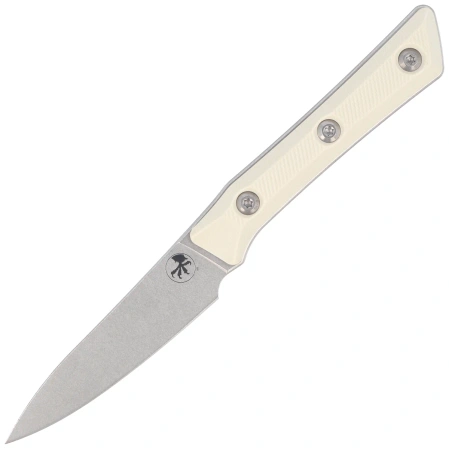 Microtech Pairing Kitchen Knife Ivory G10, Stonewashed M390MK (3500-10IV)