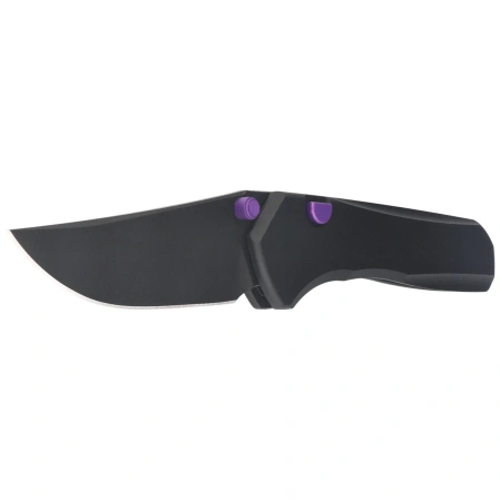 Kizer Astur ZeroS Knife Black Aluminum, Matte DLC Ultra MagnaCut by Brian Brown (K3818ZBD1)