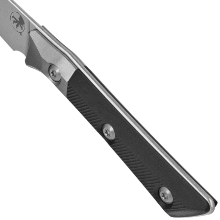 Nóż kuchenny Microtech Pairing Black G10, Stonewashed M390MK (3500B-10BK)
