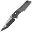 Nóż składany Bestech Cetus Black Bronze Titanium / Black Canvas Micarta, Black PVD / Satin M390 by Poltergeist Works (BT2304A)
