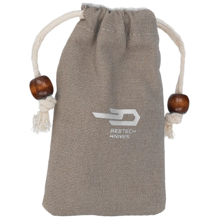 Nóż na szyję Bestech The Reticulan Grey Titanium, Stonewashed / Satin CPM S35VN by Elijah Isham (BT1810A)