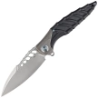 Nóż składany Rike Knife RK-Thor7-B Titanium / Black G10, Satin 154CM